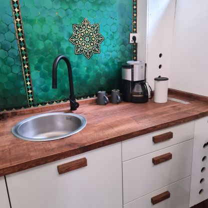 Eine unserer zwei Küchen